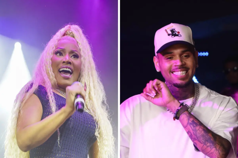 Chris Brown's Fans Cheer For His Remix Of Nicki Minaj's
