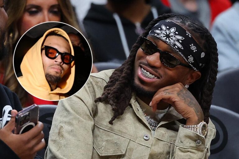 Quavo Sings Vocals For Chris Brown On New Diss Response