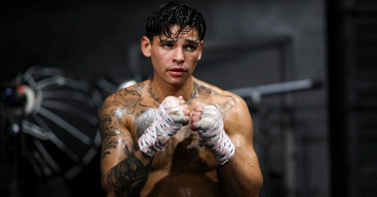 Ryan Garcia Media Workout
