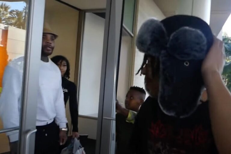 Kevin Gates punches YouTuber for trying to prank him at mall Kevin Gates Punches Youtuber For Trying To Prank Him At