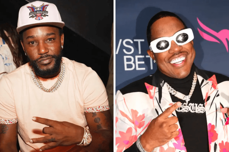 Cam’ron and Ma$e appear to be mocking boxer Shakur Stevenson Cam'ron And Ma$e Appear To Be Mocking Boxer Shakur Stevenson