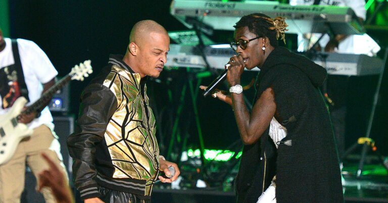 Young thug celebrates with T.I. on FaceTime call after being released from prison Young Thug Celebrates With T.i. On Facetime Call After Being