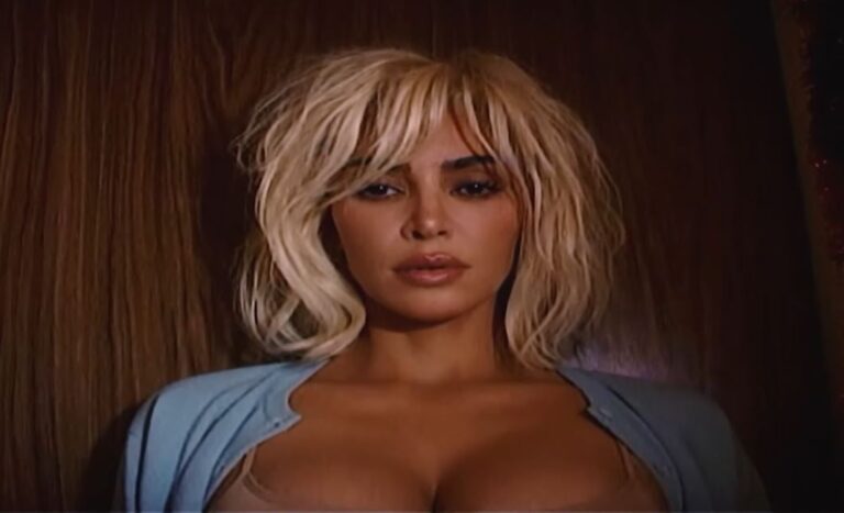Kim Kardashian Releases New Single “santa Baby” And Music Video: