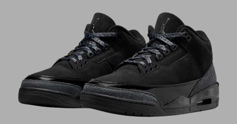 The Timeless Classic Returns With The Air Jordan 3 “black