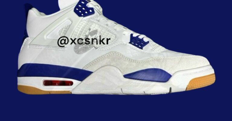 Nike Sb X Air Jordan 4 “navy” Will Launch Summer