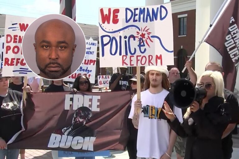 Free young bucks protesters against rapper's incarceration