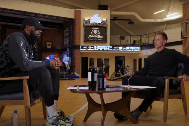 Steve nash admits to lebron james that he "want to