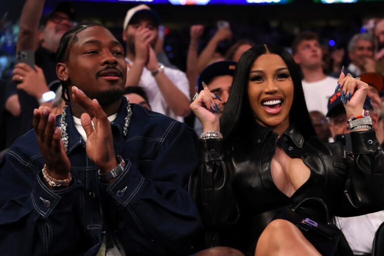 Cardi b and nfl player stefon diggs make the relationship