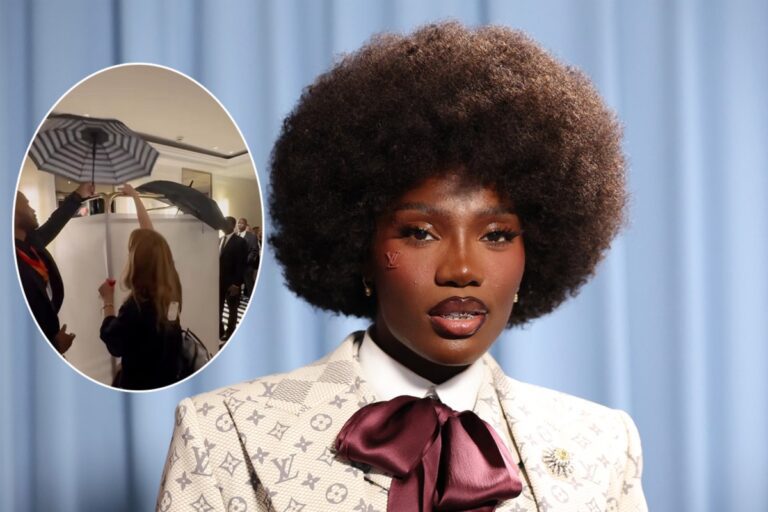 doechii asks umbrellas to hide the appearance of the metropolitan party and get a rebound Doechii asks umbrellas to hide the appearance of the metropolitan