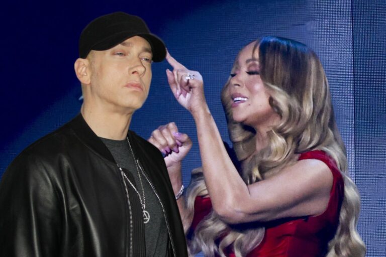 Eminem asks Mariah Carey to be his mom in iconic movie Eminem asks mariah carey to be his mom in iconic