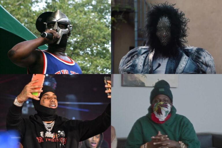 Check out all the wild ways rappers cover their faces