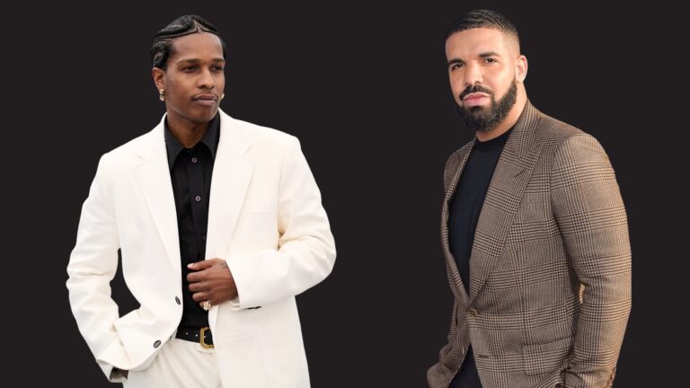 A$ap rocky speaks on drake sup sut kendrick beef: "which
