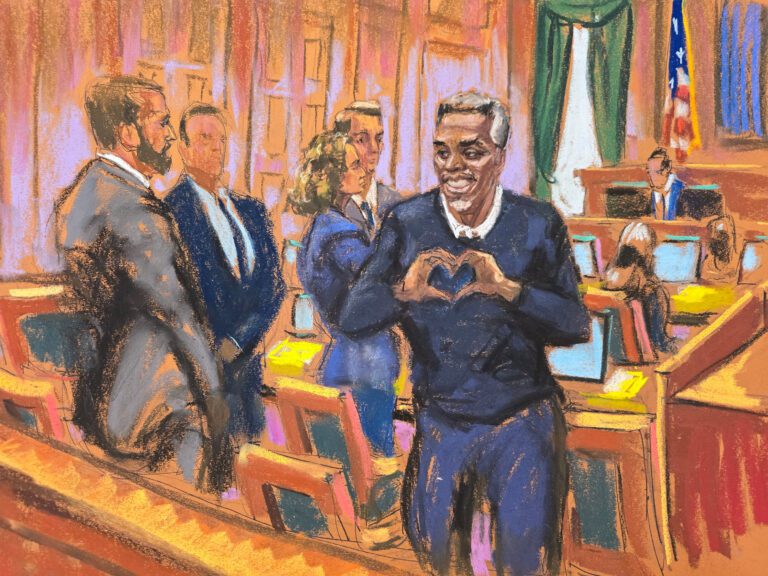 Sean "diddy" combs attends trial in new york federal court