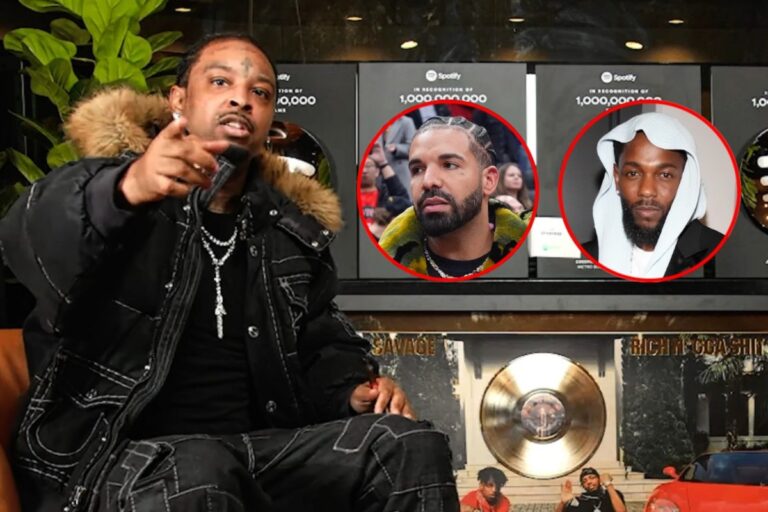 21 Savage Tells Drake to Ignore Kendrick Lamar and Beef 21 Savage Tells Drake to Ignore Kendrick Lamar and Beef