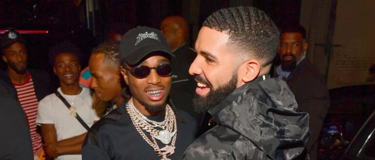 Drake reveals he gave Quavo a Bentley Saweetie after their