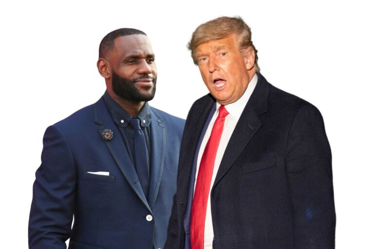 LeBron James Accused of Playing Golf During National Anthem &