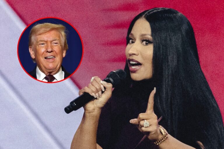 Nicki Minaj praises Trump at Turning Point USA event