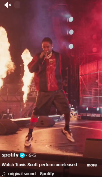 Travis Scott Trends After Unreleased Snippet From Private Event Surfaces Online Travis Unrealeased