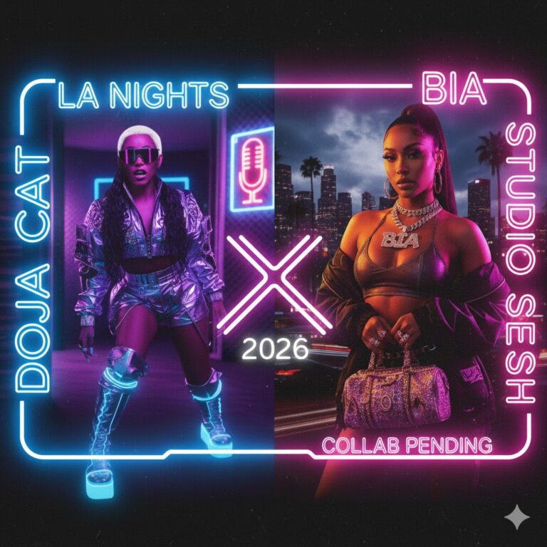 Doja Cat and BIA Spotted Together in LA Hinting at New Female Rap Collab Unnamed (27)