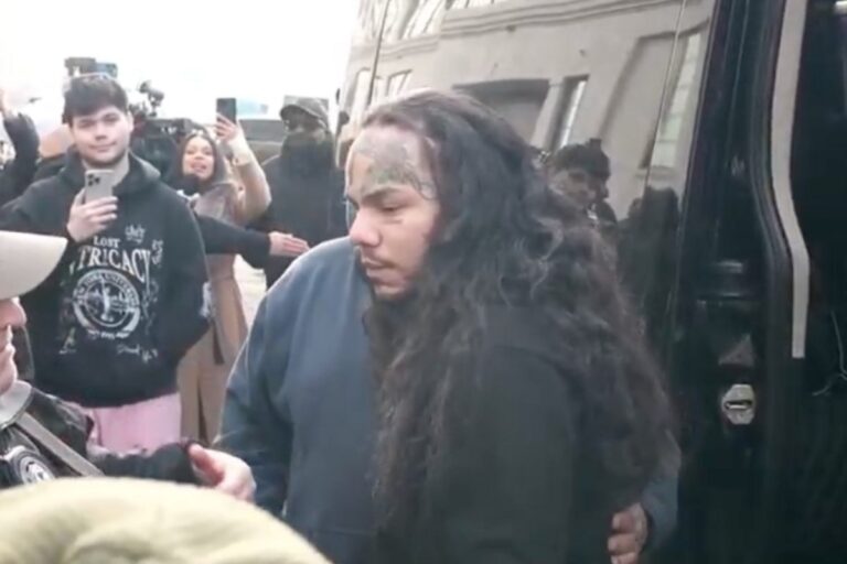 6ix9ine turns himself in and starts jailing for three months