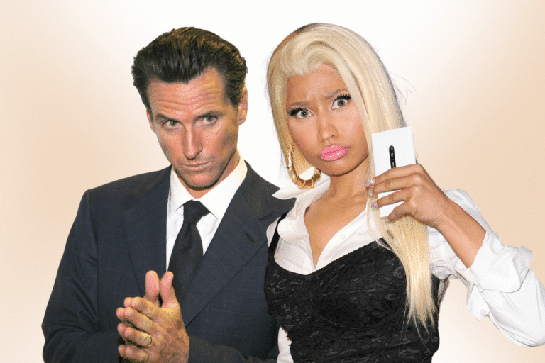 Nicki Minaj foils Gavin Newsom’s attempt to connect with black community Nicki Minaj foils Gavin Newsom's attempt to connect with black