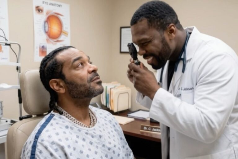 AI video of 50 Cent clown Jim Jones, Maino, Dave