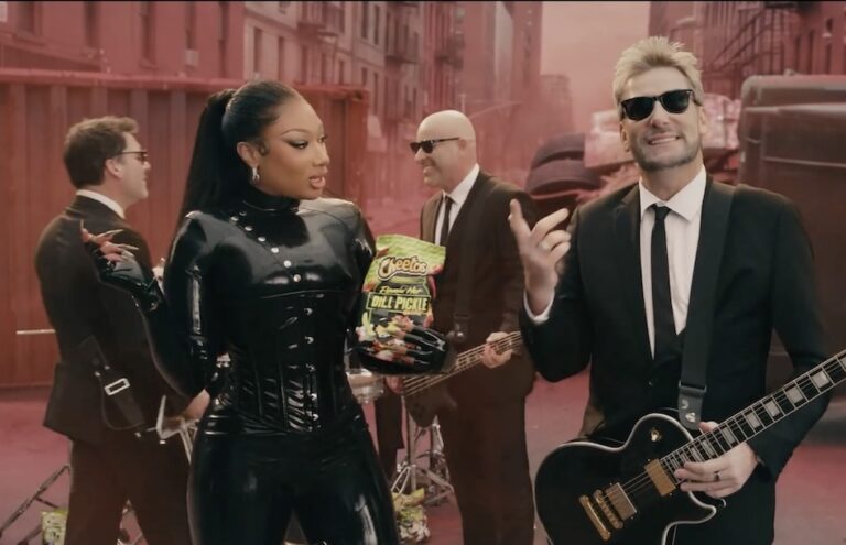 Megan Thee Stallion and Nickelback Link Up for Cheetos Music Video S