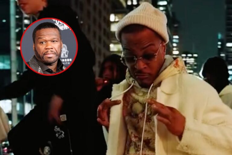 TI was not challenged by 50 Cent and threatened to