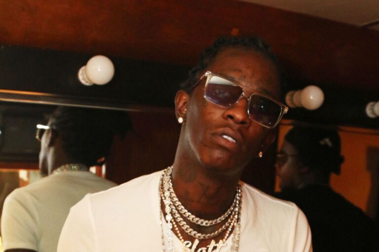 Young Thug asks fans about his $25K alligator tail vest, chaos ensues Young Thug asks fans about his $25K alligator tail vest,