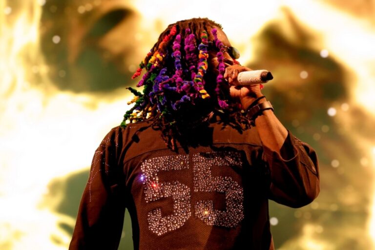 Young Thug Wears Rainbow Hair to Perform Hits at Coachella