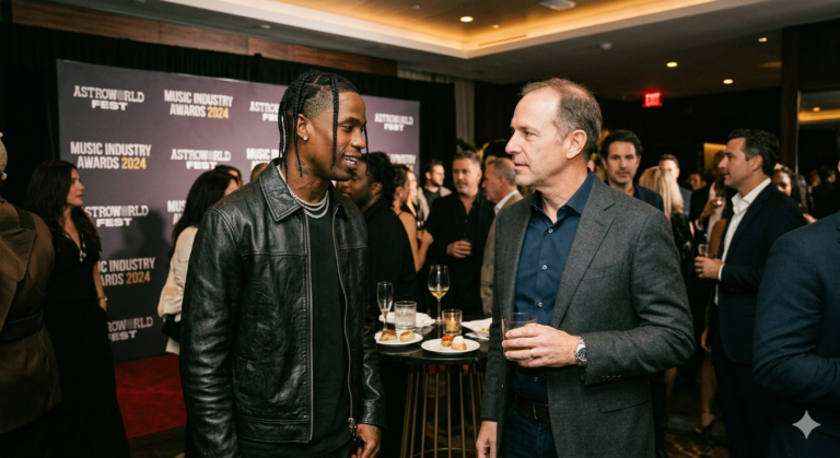 Travis Scott’s Manager Linked to Explosive Hollywood Smear Campaign Allegations Gemini Generated Image golfdtgolfdtgolf