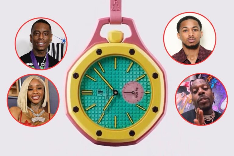 The new Audemars Piguet Swatch watch isn’t what rappers expected