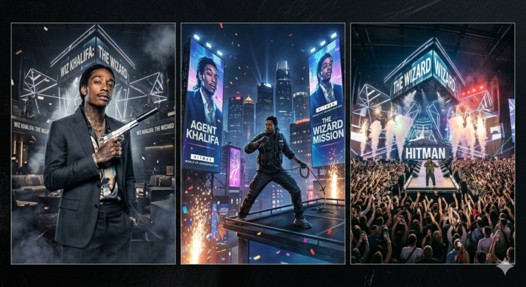 Wiz Khalifa Becomes Playable Target In Hitman Event Gemini Generated Image yk236byk236byk23