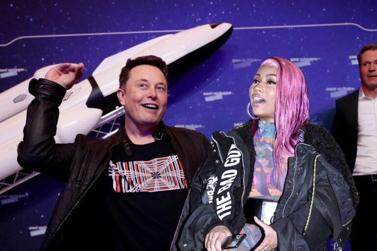 Nicki Minaj gushes about Elon Musk as he approaches his