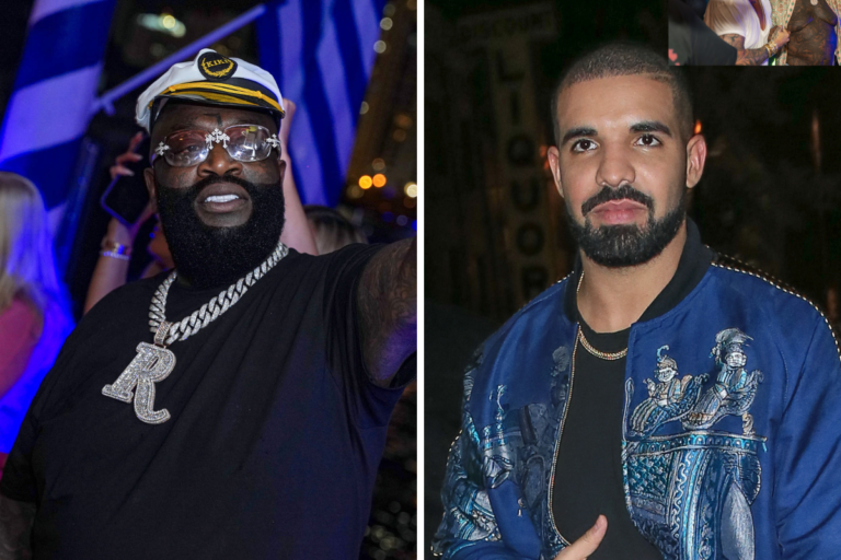 Rick Ross fights back with 50 Cent flyer ad after