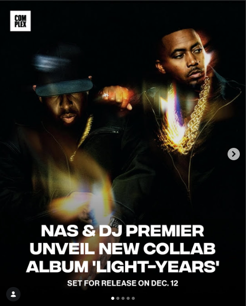 Nas and DJ Premier Drop “Light-Years” 123123