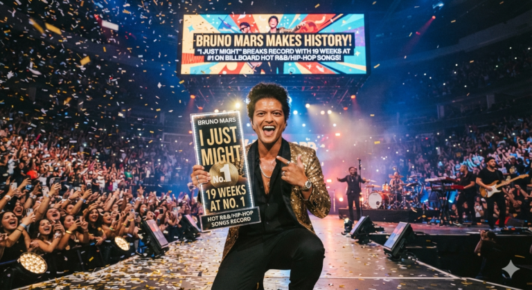 Bruno Mars Breaks Historic R&B/Hip-Hop Record Image 30bb4860