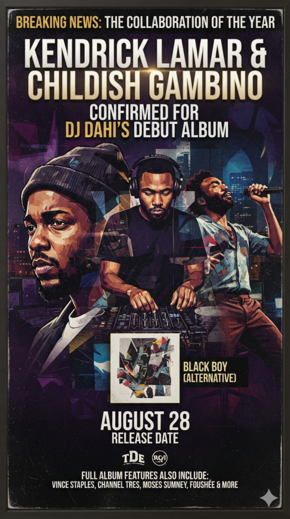 Kendrick Lamar and Childish Gambino Confirmed for DJ Dahi’s Album Image 4ccf9074