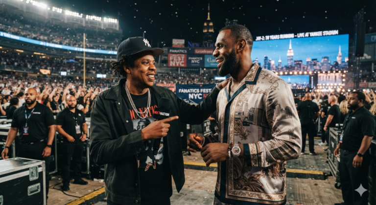 JAY-Z and LeBron Connect in NYC Image 58a0a6b9