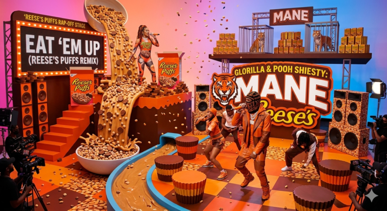 GloRilla Drops “Eat ’Em Up” Reese’s Puffs Remix + “MANE” With Pooh Shiesty Image 85349f23