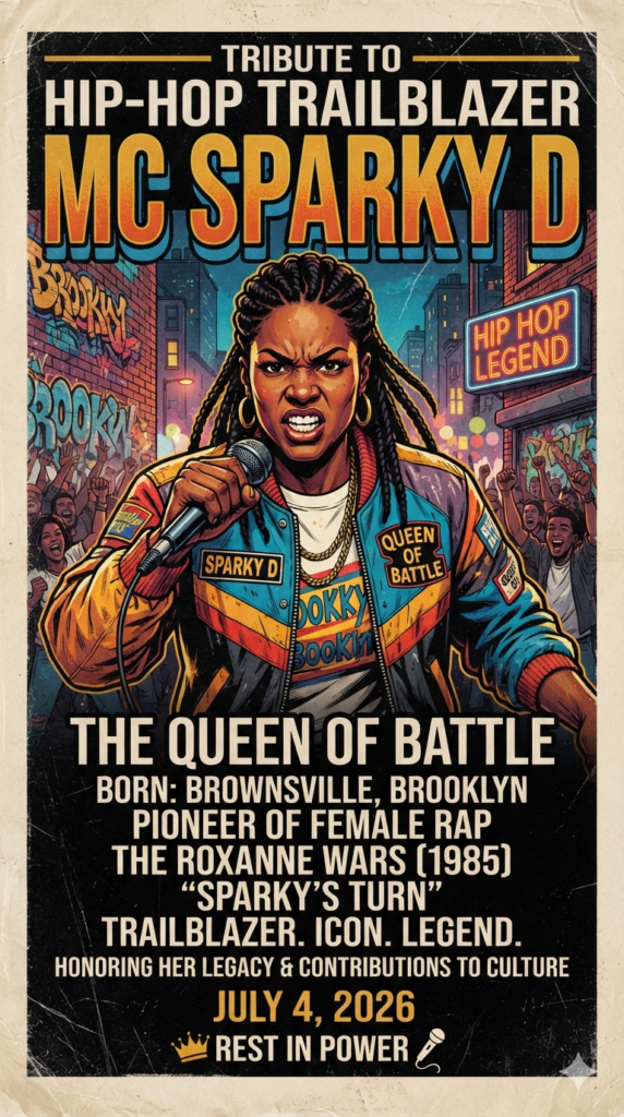 Tribute to Hip-Hop Trailblazer MC Sparky D Image b6288847