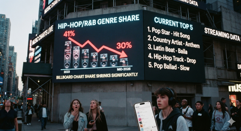 Hip-Hop’s Billboard Chart Share Shrinks Significantly Image c004fe07